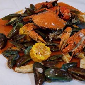 Kepiting Tambah Kerang Ijo