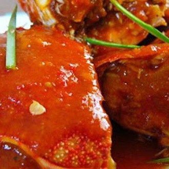 Kepiting Telor Besar Balado