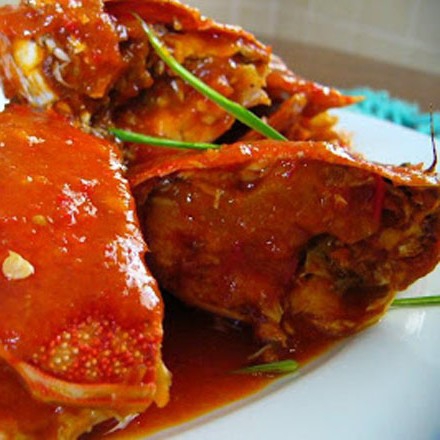 Kepiting Telor Sedang Balado