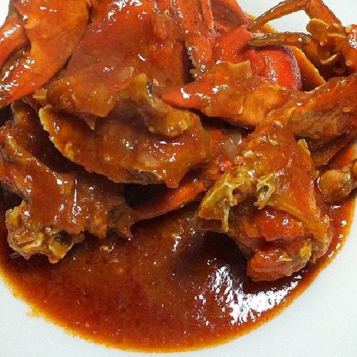 Kepiting saos padang