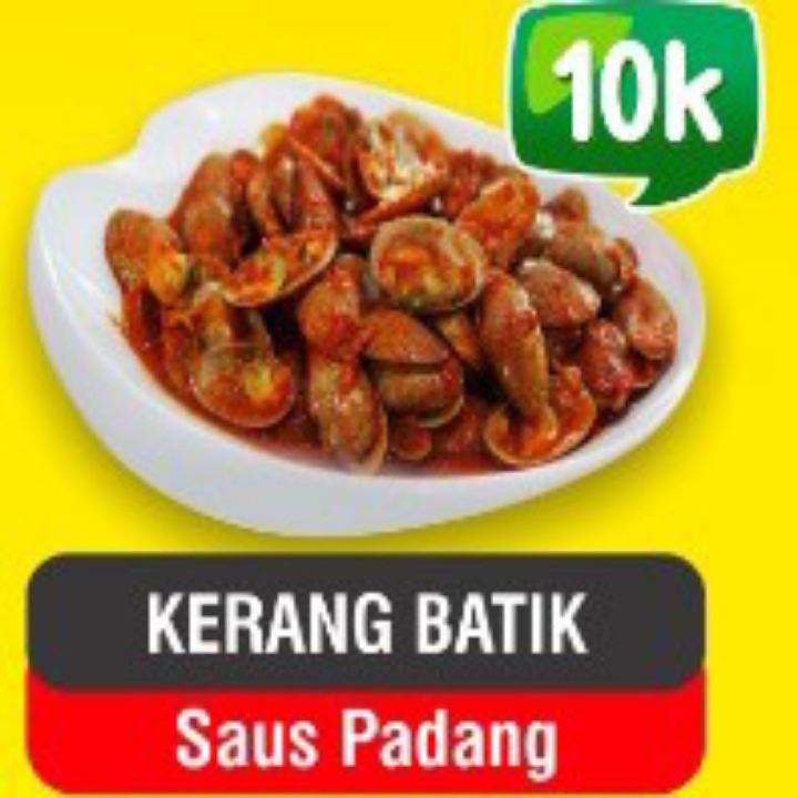 Kerang Batik Saus Padang 