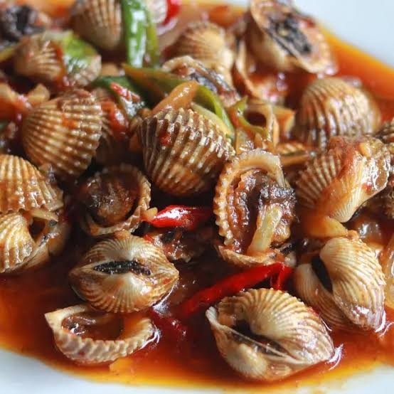 Kerang Dara Saus Padang