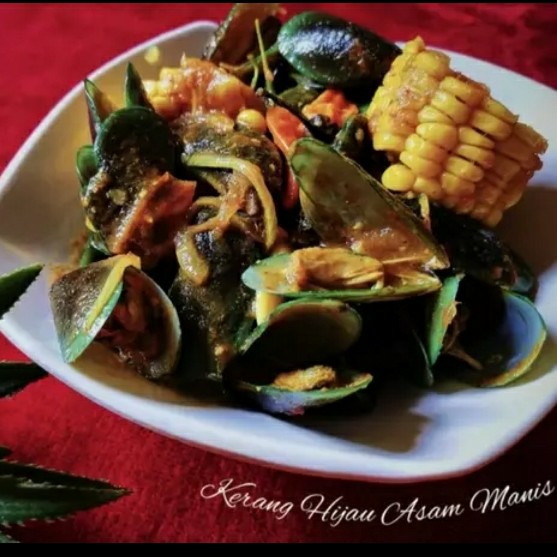 Kerang Hijau Asam Manis