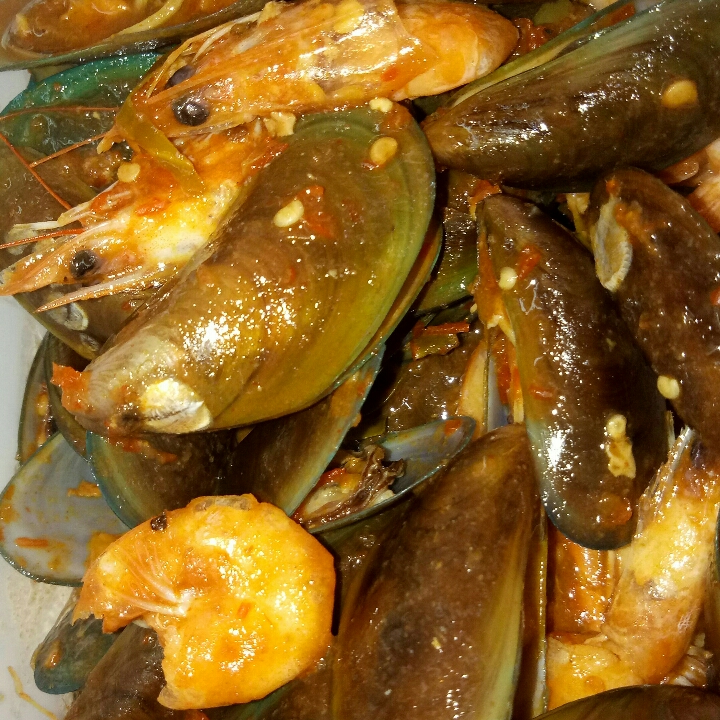 Kerang Hijau Mix Udang