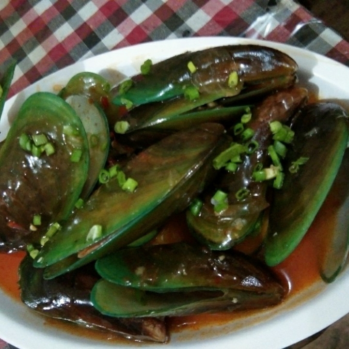 Kerang Hijau Saus Pedas Manis 