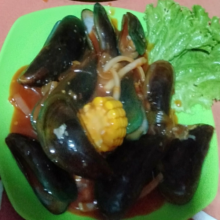 Kerang Hijau Saus Tiram