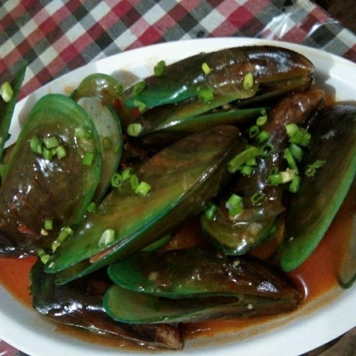 Kerang Hijau Saus Tiram