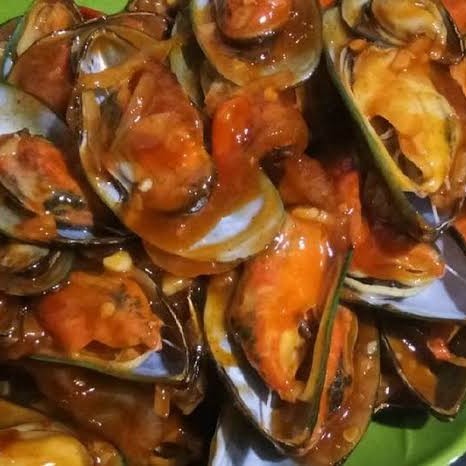 Kerang Ijo Saus Padang