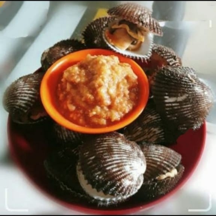 Kerang Rebus Sambal Nanas