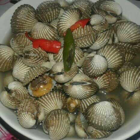 Kerang Rebus Sayur Kunci