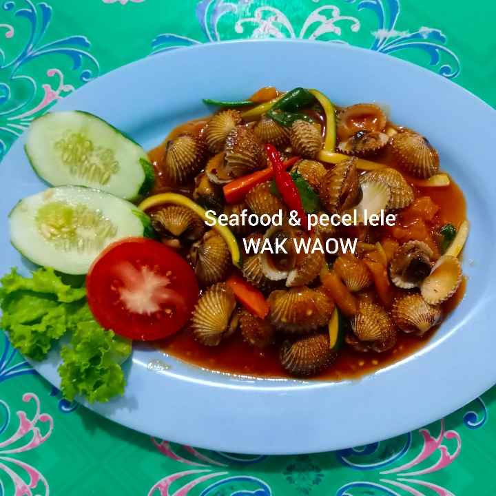 Kerang Saus Asam Pedas