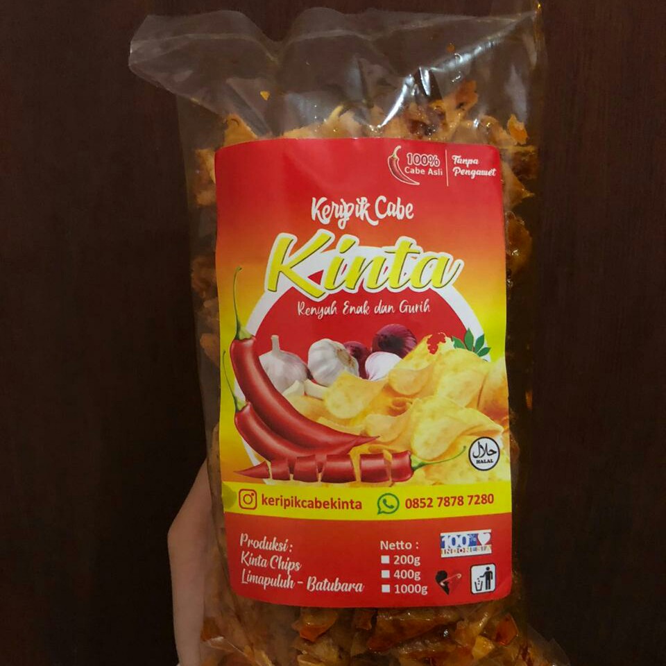 Keripik Cabe Kinta 175gr