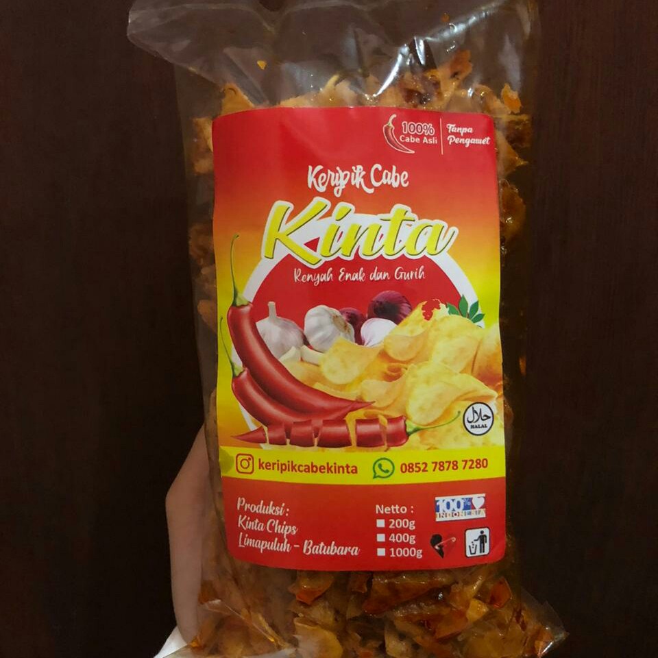 Keripik Cabe Kinta 1kg