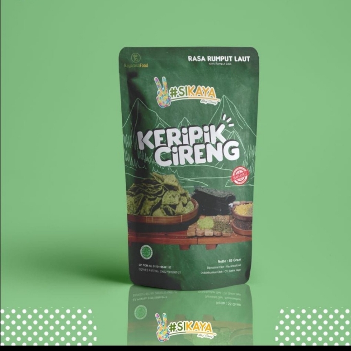 Keripik Cireng Rumput Laut