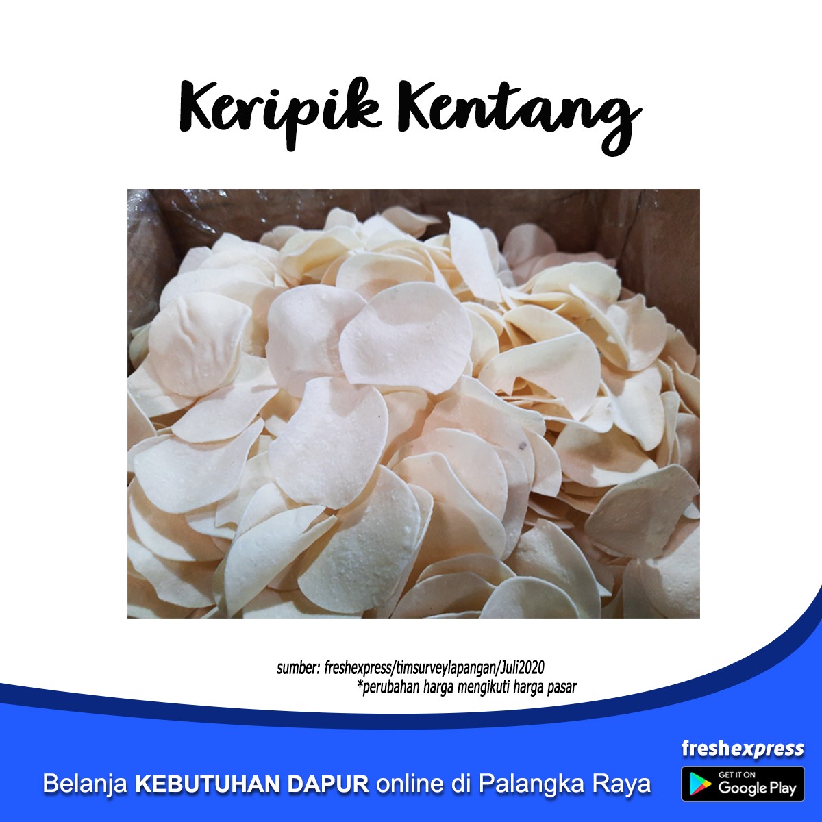 Keripik Kentang 1 Kg