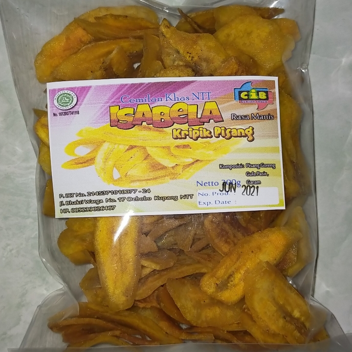 Keripik Pisang asin