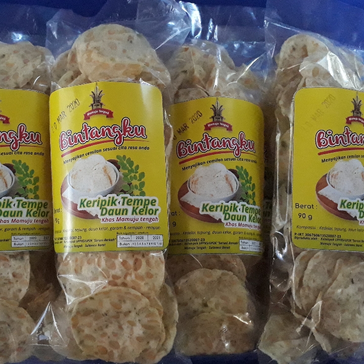 Keripik Tempe Daun Kelor