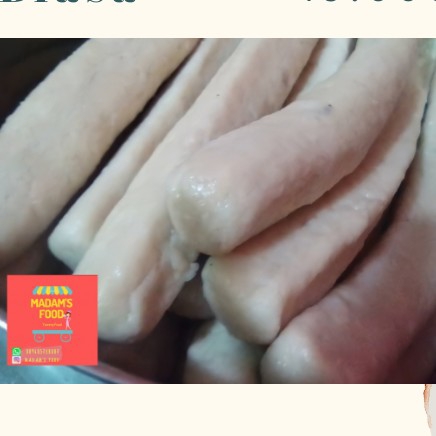 Kerupuk Basah Asli Putussibau Lemak