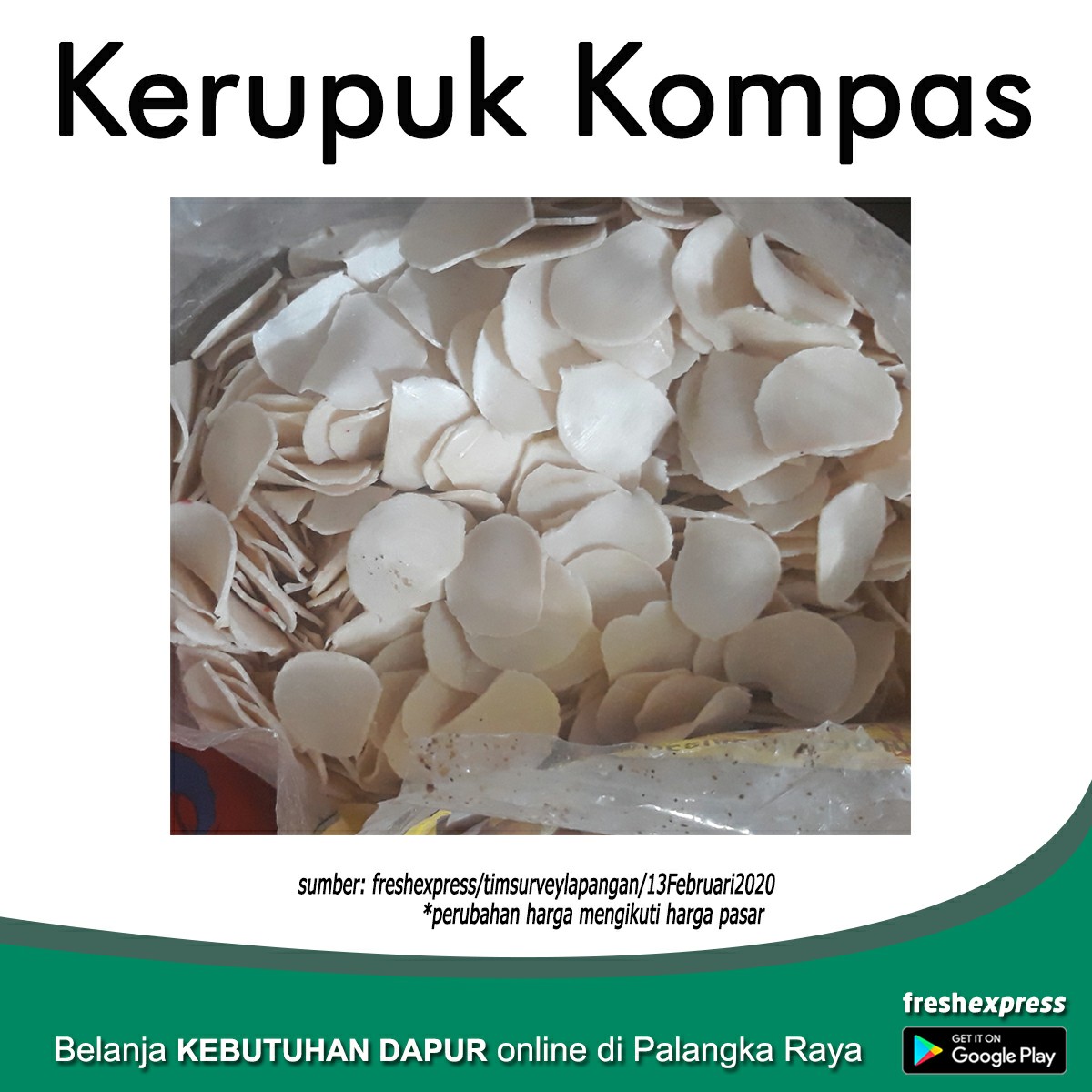 Kerupuk Kompas 1 Kg