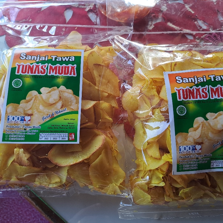 Kerupuk Sanjai Tawa 200gr