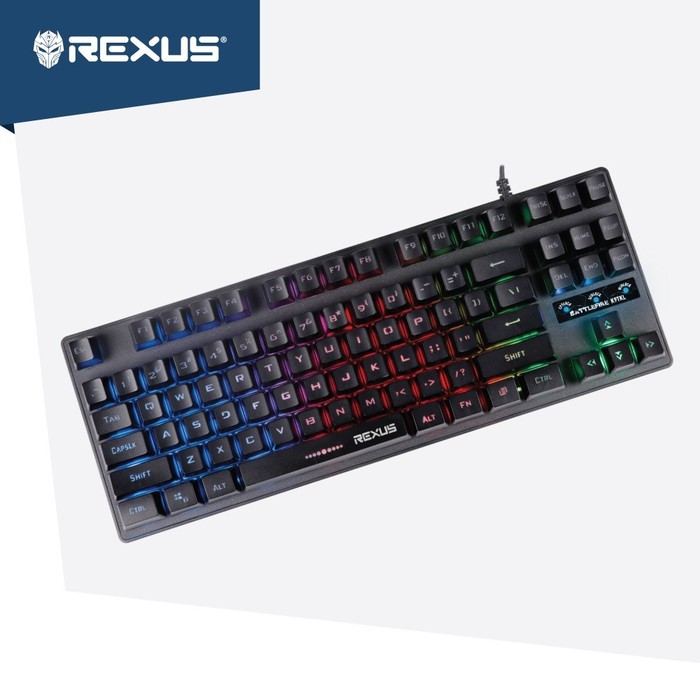 Keyboard Gaming Rexus K9 Fortress Backlit Floating Keys 2