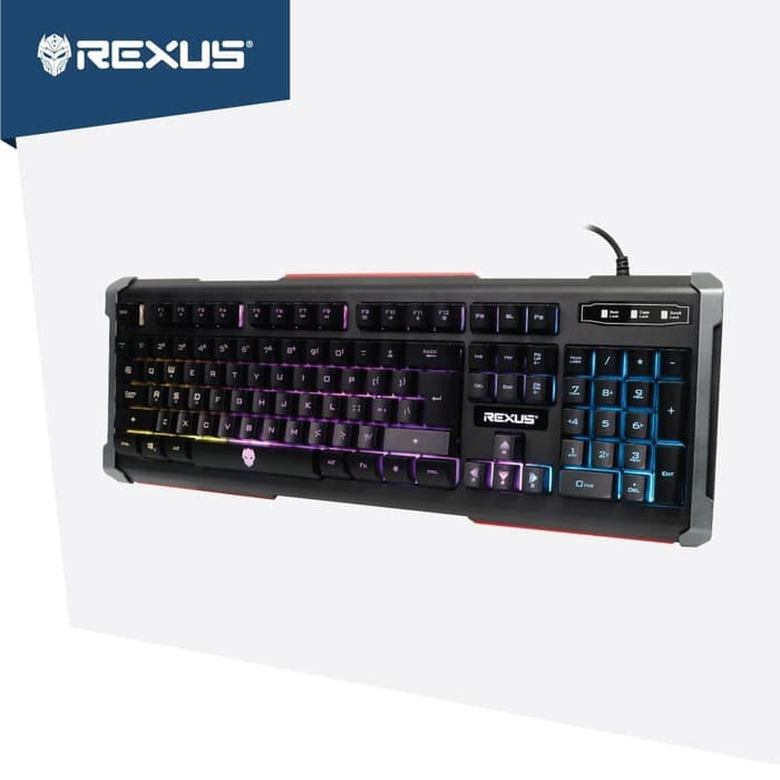 Keyboard Gaming Rexus K9SE Battlefire Original 5