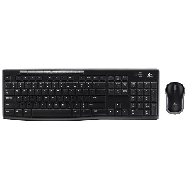 Keyboard Plus Mouse Wireless Logitech MK270 2