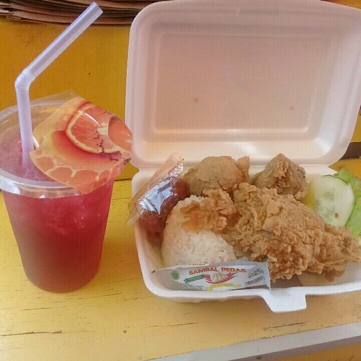 Kfc Plus Nasi Sambal Terasi Plus Teh Poci