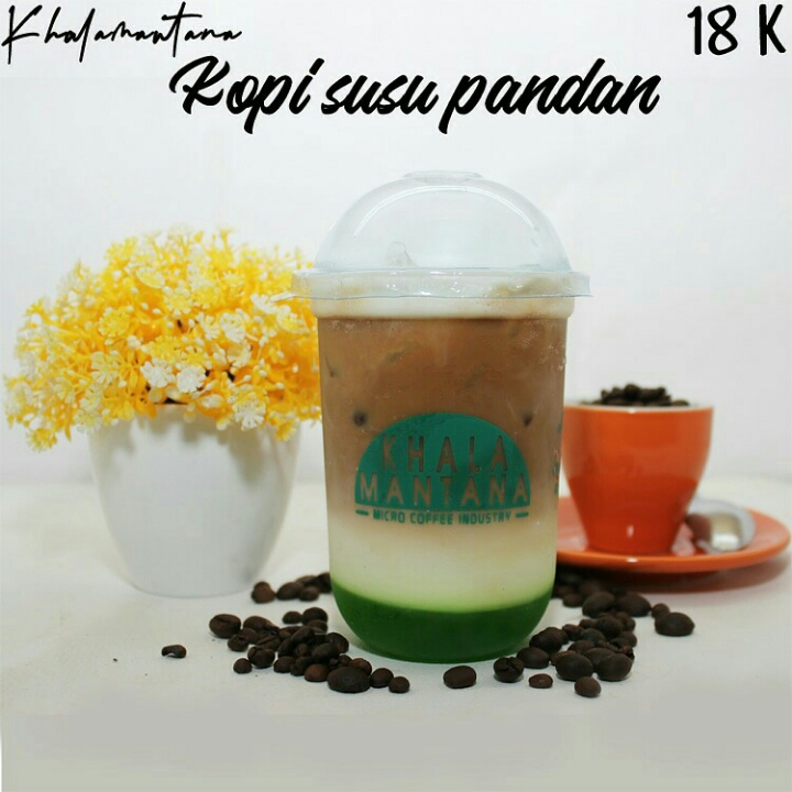 Khalamantana Es Kopi Susu Pandan