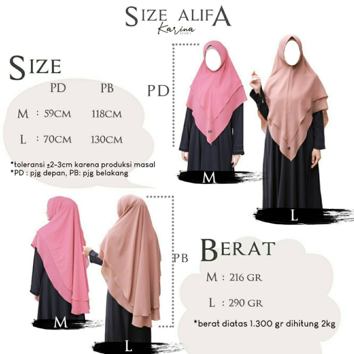 Khimar Alifa 