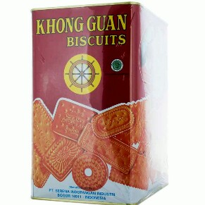 Khong Guan Biscuit Red Segi Assorted 1600G