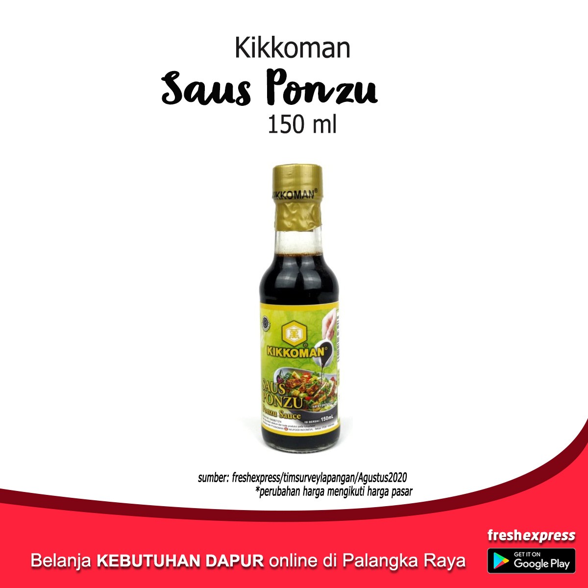 Kikkoman Saus Ponzu 150 Ml