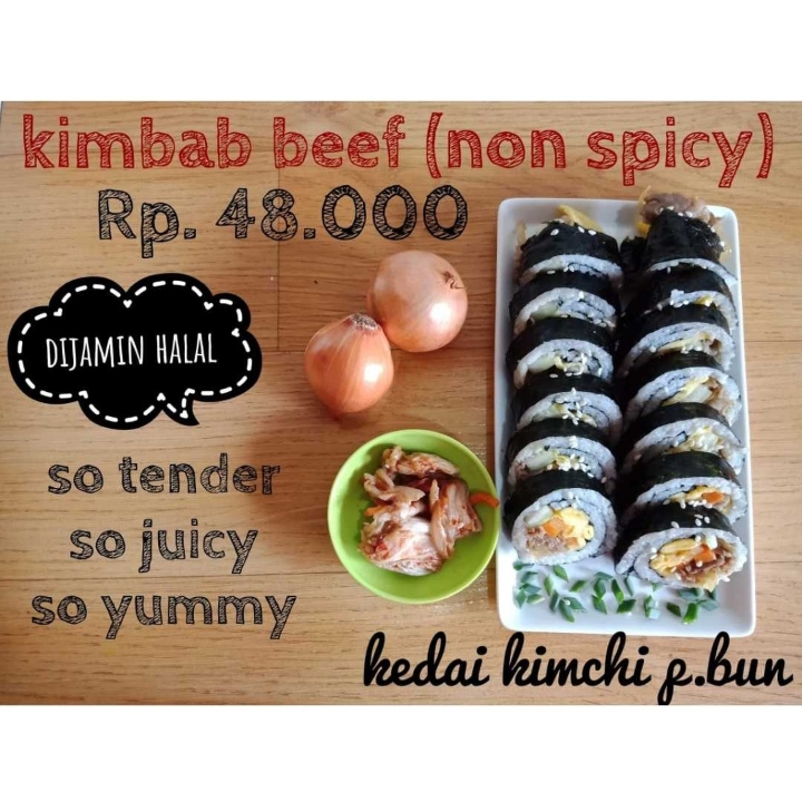 Kimbab Beef Non Spacy