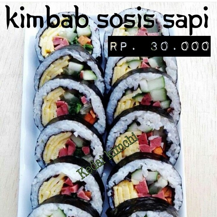 Kimbab Sosis Sapi