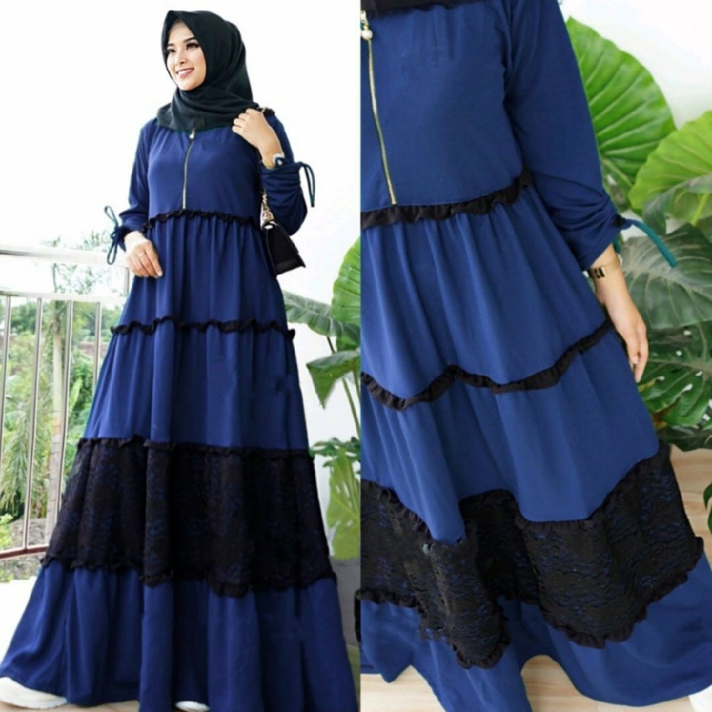 Kinara Dress Maxy BAJU GAMIS MAXI