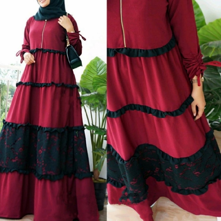 Kinara Dress Maxy BAJU GAMIS MAXI 3