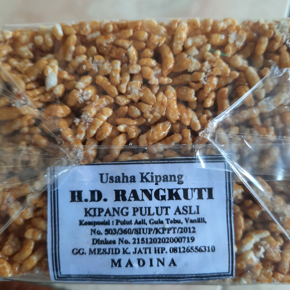 Kipang Pulut Isi 10 Bungkus