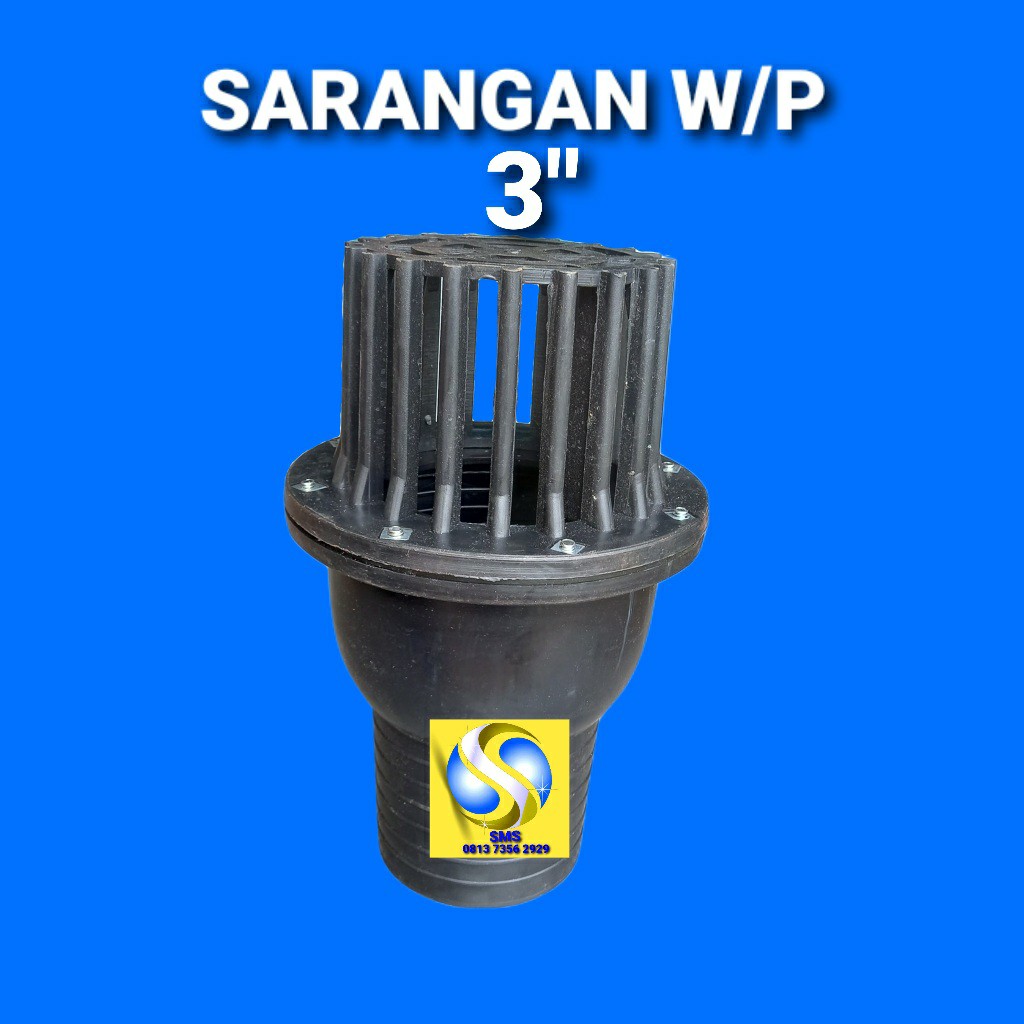 Klep Tabok PVC Hitam