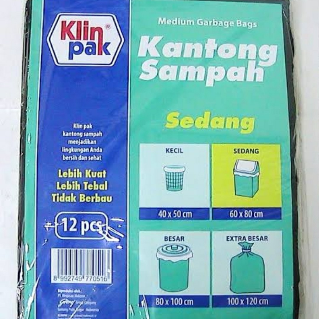 Klin pak Kantong Sampah