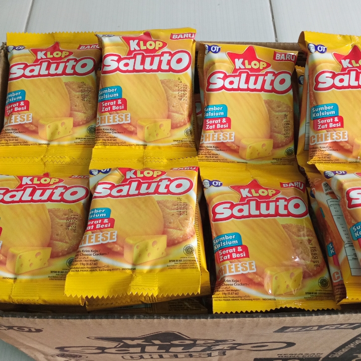 Klop Saluto Cheese Renteng