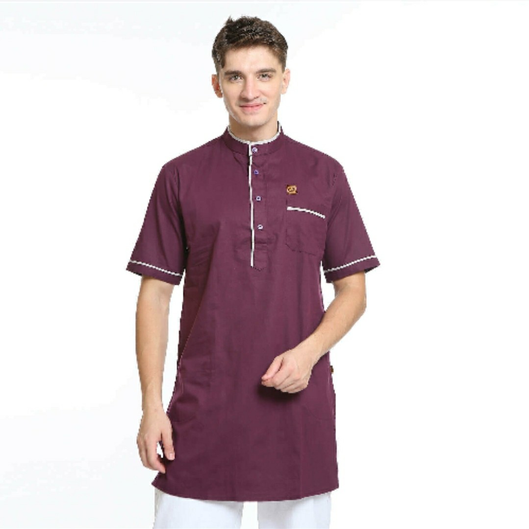 Koko Kurta Tangan Pendek - YAKA