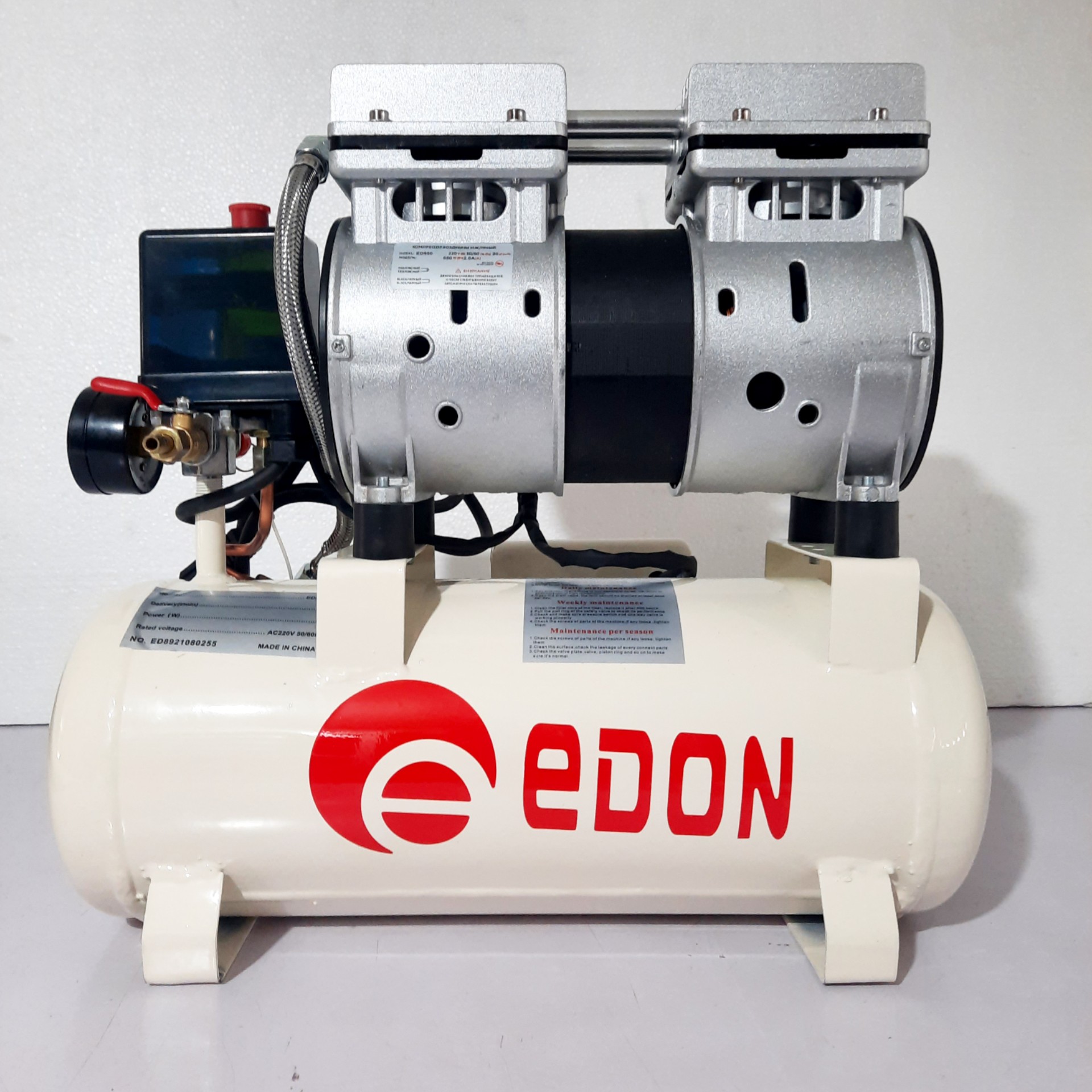 Kompresor Oilless 8L Edon ED550-8L 2