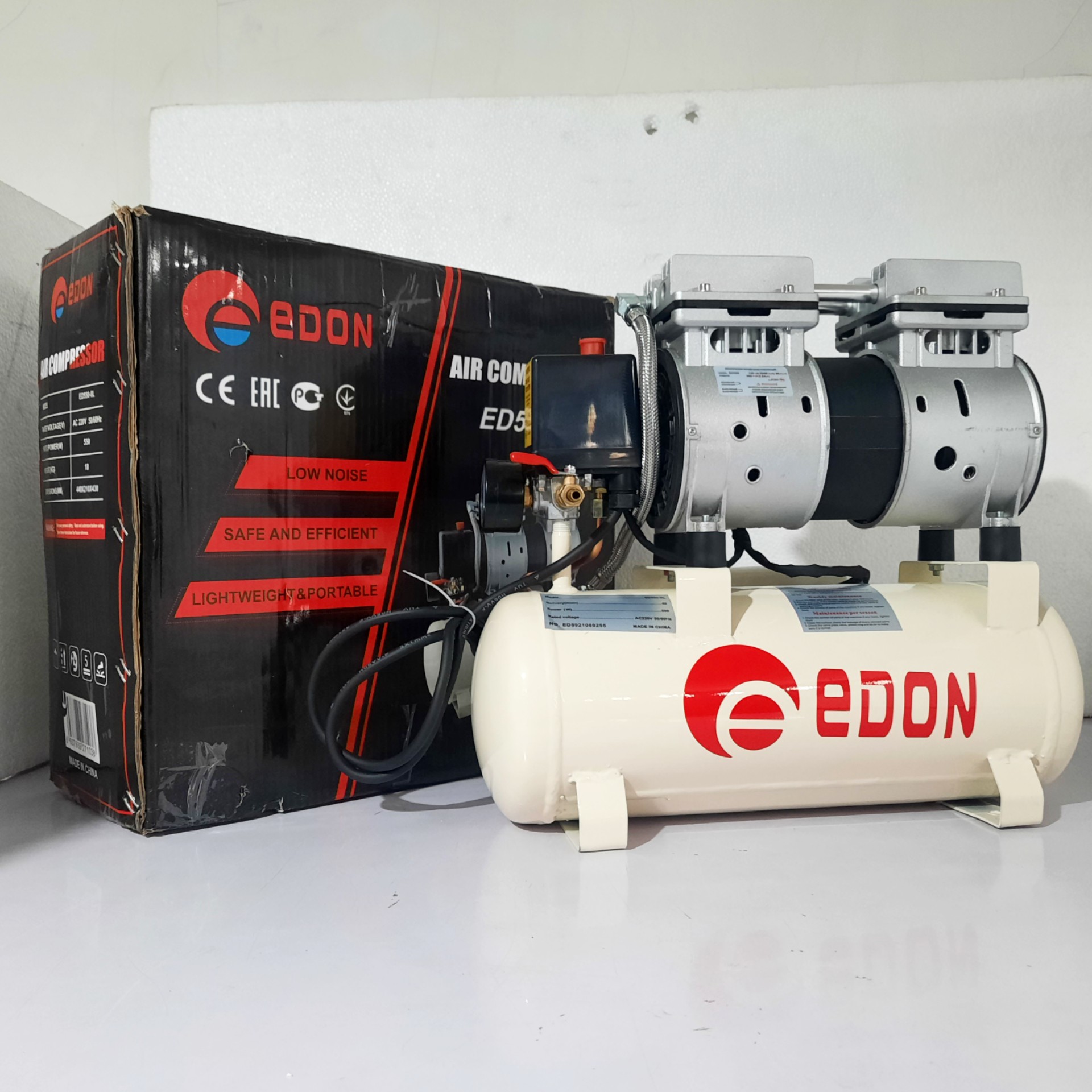 Kompresor Oilless 8L Edon ED550-8L 4