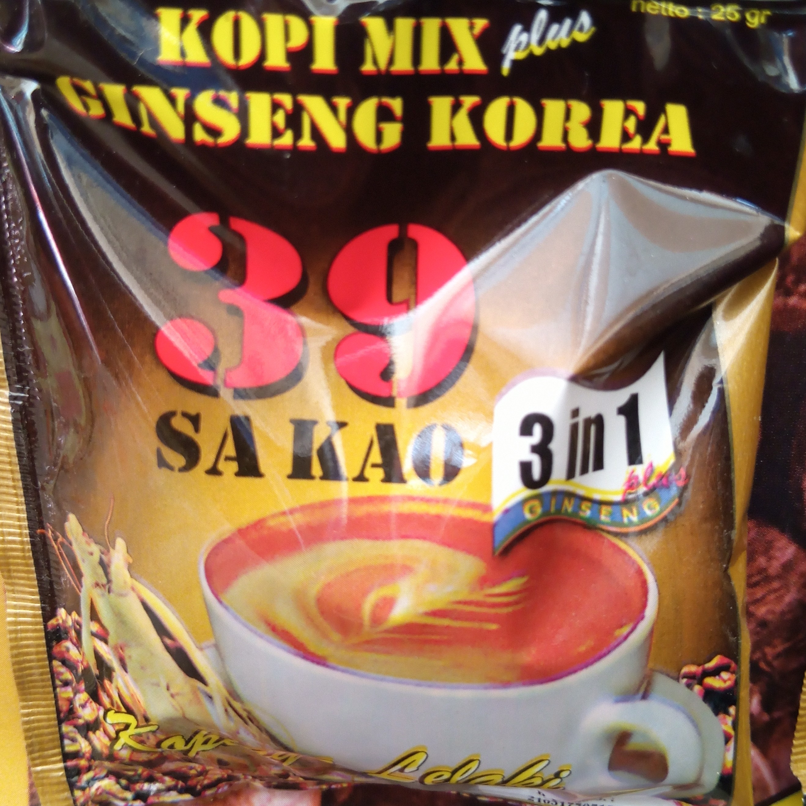 Kopi 39 plus Telor