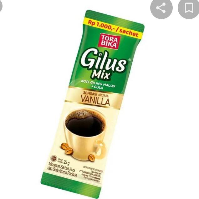 Kopi Gilus Mix Vanilla 23g