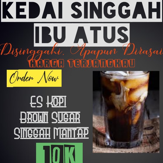 Kopi Hitam Brown Sugar Boba