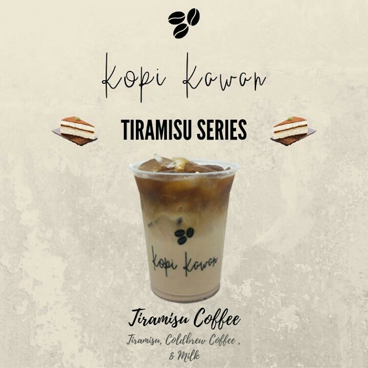 Kopi Kawan - Es Kopi Susu Tiramisu