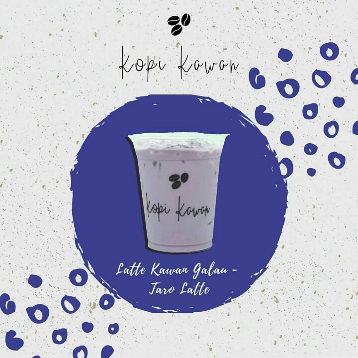 Kopi Kawan - Taro Latte Ice