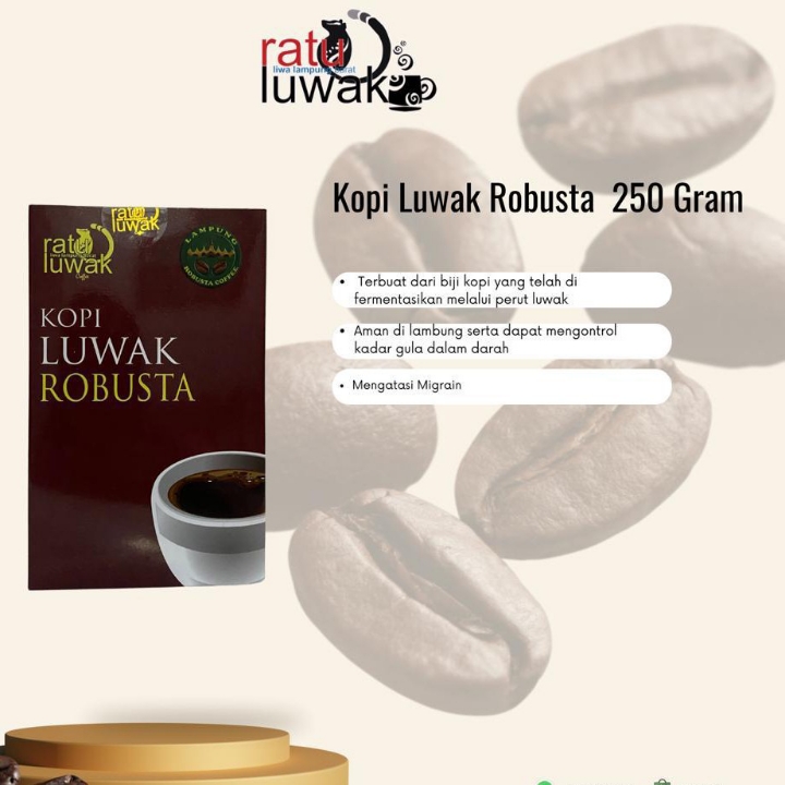 Kopi Luwak Robusta 