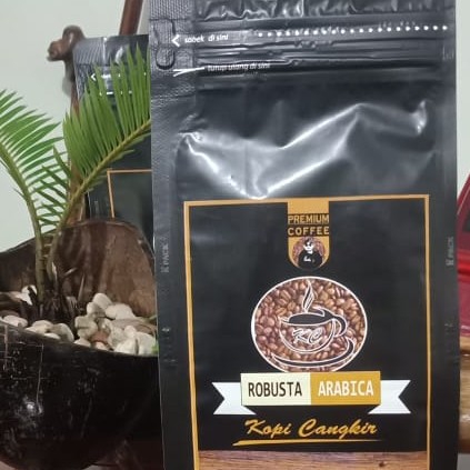 Kopi Mix Robusta Dan Arabica Lampung By Kopi Cangkir